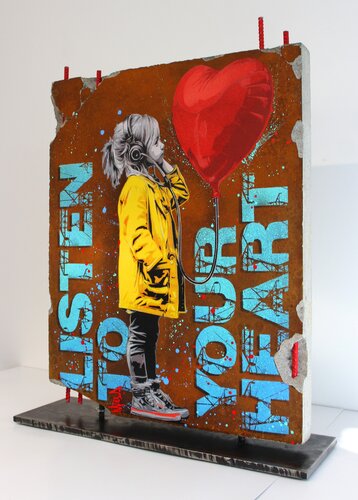 listen to your heart von Maxime Andriot, Skulptur kaufen auf Singulart