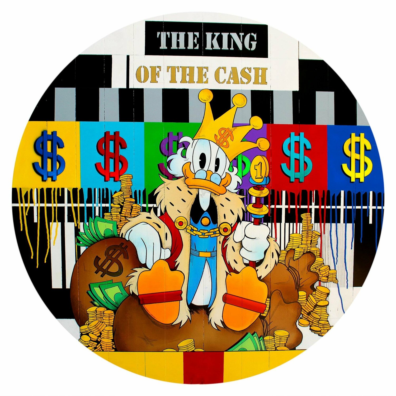 THE KING OF THE CASH Maxime Andriot Druck zu verkaufen