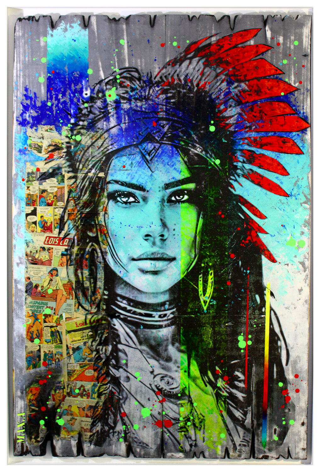 super indian girl #2 Maxime Andriot