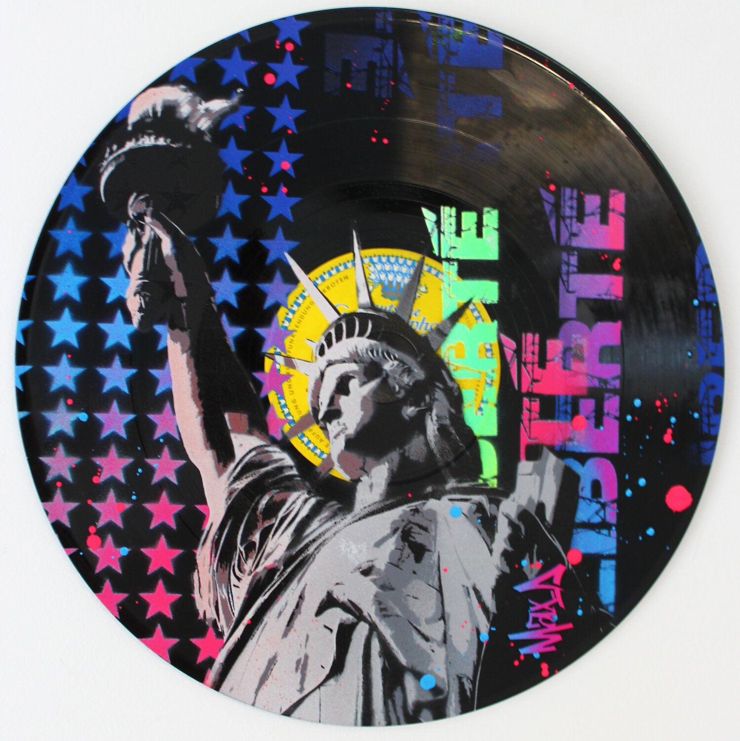 statue of liberty vinyl Maxime Andriot