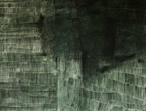 TERRE D'OMBRE VERDÂTRE by LABB, 회화 for Sale on Singulart