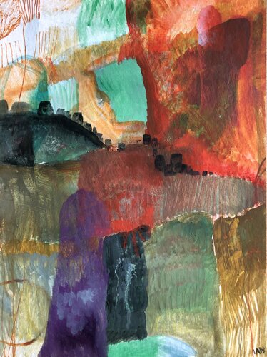 Rocheuses by LABB, Work on Paper for Sale on Singulart