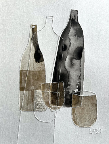 GOLD DRINK van LABB, Werk op papier te koop op Singulart