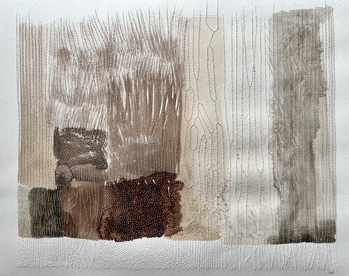 BROWN SHADES OF NATURE van LABB, Werk op papier te koop op Singulart