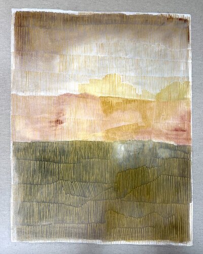 GOLDEN ROCKS di LABB, Pittura in vendita su Singulart