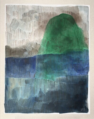 GREEN HILL di LABB, Pittura in vendita su Singulart