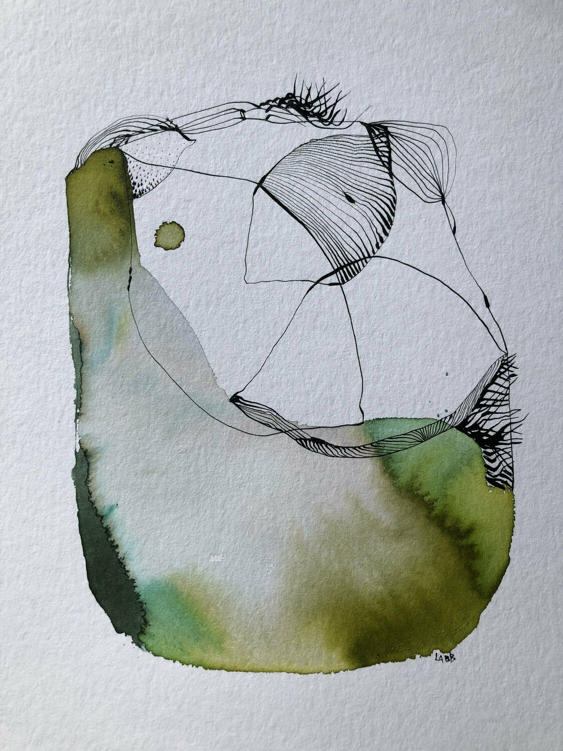 Confinement Jour 23 By Labb 2020 Work On Paper India Ink Ink On Confinement Jour 23 By Labb 2020 Work On Paper India Ink Ink On