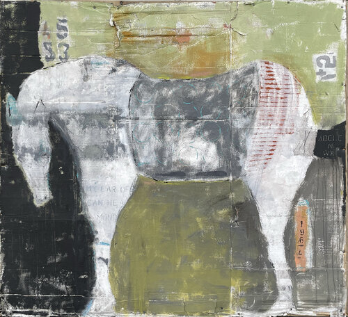 Circus Horse by Kris Gebhardt, Painting for Sale on Singulart