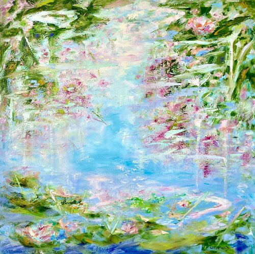 Silk Ribbons di Darlene Winfield, Pittura in vendita su Singulart