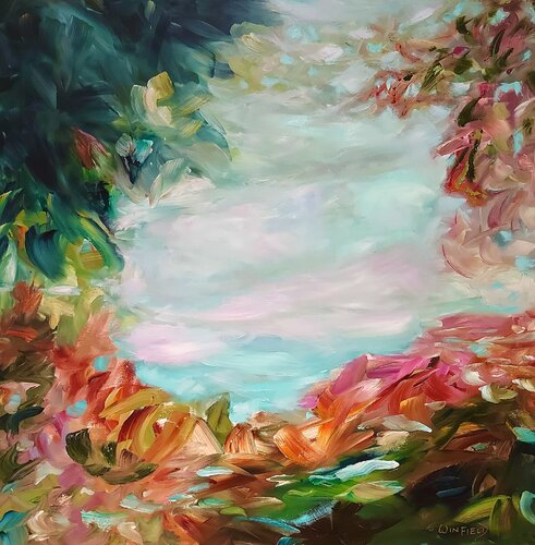 Love form Above van Darlene Winfield, Schilderij te koop op Singulart