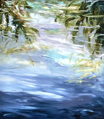 When Our Soul Speaks van Darlene Winfield, Schilderij te koop op Singulart