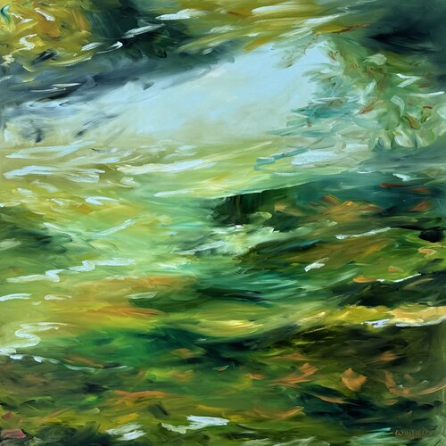Depth Unknown by Darlene Winfield, 회화 for Sale on Singulart