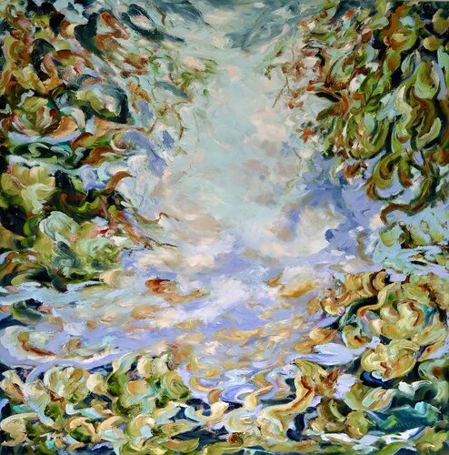 Cupid's Message di Darlene Winfield, Pittura in vendita su Singulart