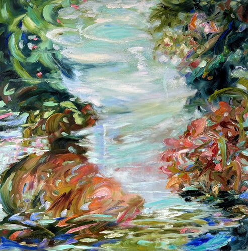 After Glow van Darlene Winfield, Schilderij te koop op Singulart