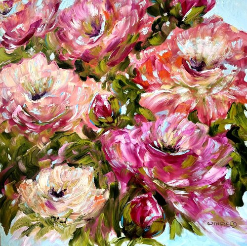 Oh, That Glow de Darlene Winfield, Pintura a la venta en Singulart