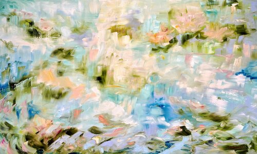 Koi by Darlene Winfield, 회화 for Sale on Singulart