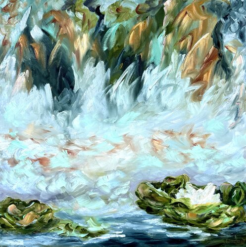 Cappuccino di Darlene Winfield, Pittura in vendita su Singulart
