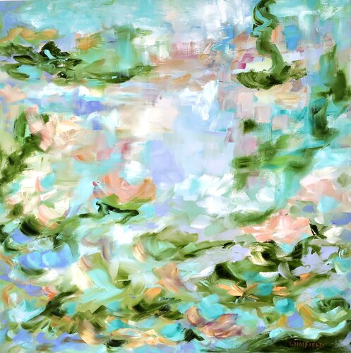 Jump In by Darlene Winfield, 회화 for Sale on Singulart
