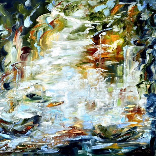 Little Halo di Darlene Winfield, Pittura in vendita su Singulart