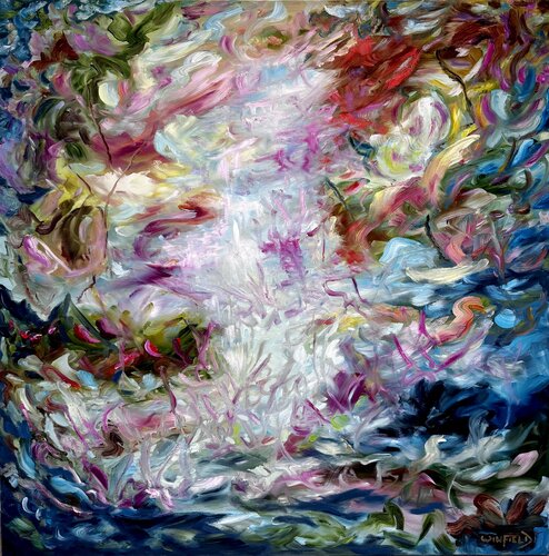 Entering a New World de Darlene Winfield, Pintura a la venta en Singulart