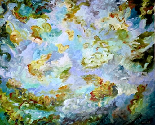 Watching it All by Darlene Winfield, Painting for Sale on Singulart