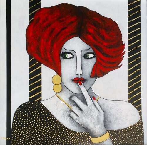 Thaïs by Salette Viana, Painting for Sale on Singulart