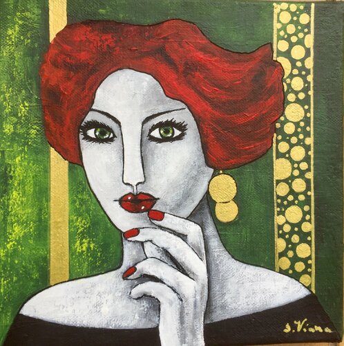 Mathilda by Salette Viana, Painting for Sale on Singulart