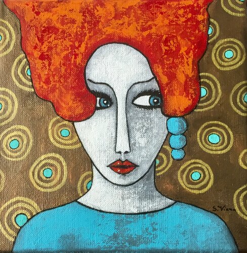 Morgane by Salette Viana, Painting for Sale on Singulart