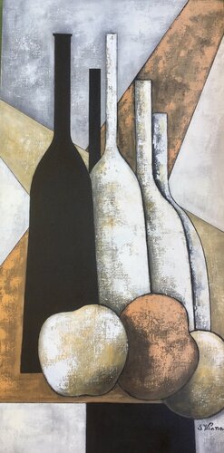 Compositio 18 by Salette Viana, Painting for Sale on Singulart