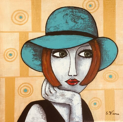 Agathe by Salette Viana, Painting for Sale on Singulart