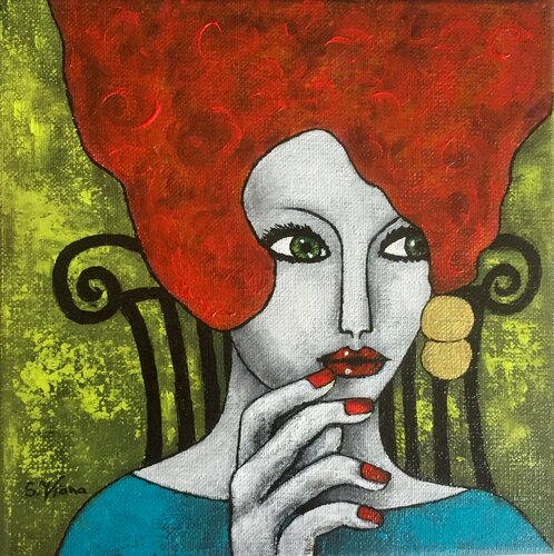 Léna by Salette Viana, Painting for Sale on Singulart