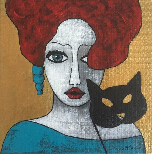 Louise by Salette Viana, Painting for Sale on Singulart