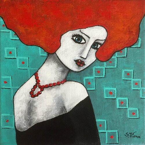 Anna by Salette Viana, Painting for Sale on Singulart