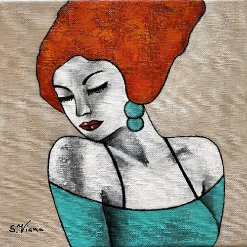 Greta by Salette Viana, Painting for Sale on Singulart
