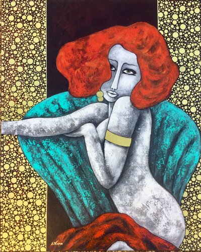 Lucrèce by Salette Viana, Painting for Sale on Singulart