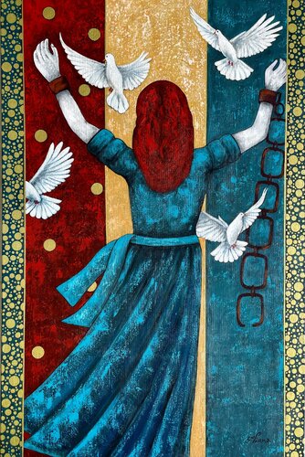 Freedom by Salette Viana, Painting for Sale on Singulart