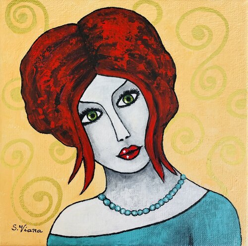 Pauline by Salette Viana, Painting for Sale on Singulart