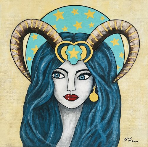 Capricorne de Salette Viana, Pintura a la venta en Singulart
