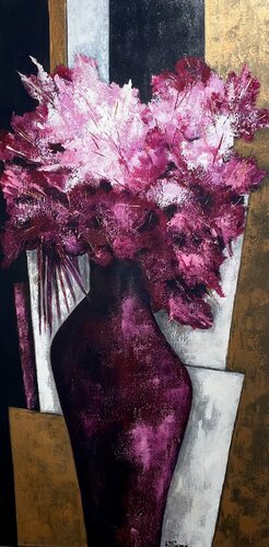 Florale 10 di Salette Viana, Pittura in vendita su Singulart