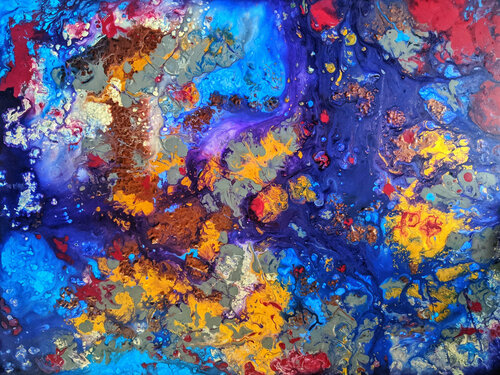 A New Earth by Lauren Dickinson, Painting for Sale on Singulart