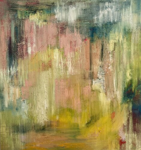 "Isarflimmern" aus der Serie "München" von Angelika Michalik, Malerei kaufen auf Singulart