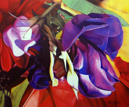 Marga's Bouquet Four by Ella Joosten, Painting for Sale on Singulart