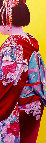 Geisha 18 by Ella Joosten, Painting for Sale on Singulart