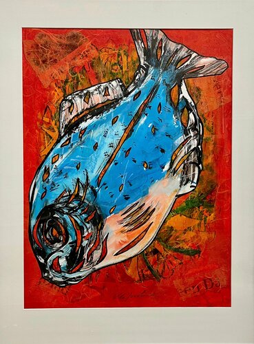 One Day Fish by Ella Joosten, Work on Paper for Sale on Singulart