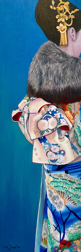 Geisha 13 van Ella Joosten, Schilderij te koop op Singulart