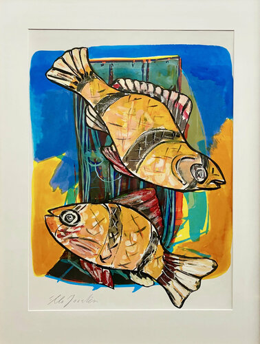 Fish One by Ella Joosten, 종이 for Sale on Singulart