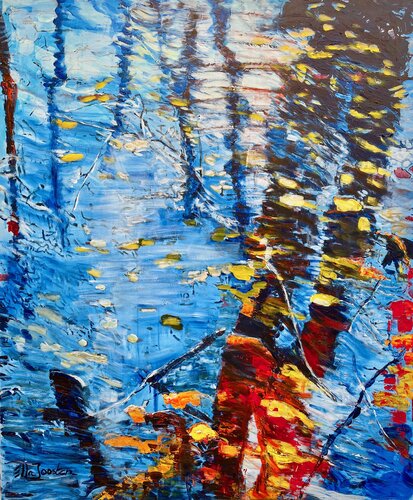 Foliage Nine van Ella Joosten, Schilderij te koop op Singulart