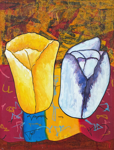 Tulips Six by Ella Joosten, Work on Paper for Sale on Singulart