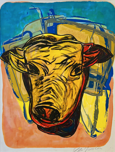 Cow Three by Ella Joosten, Work on Paper for Sale on Singulart