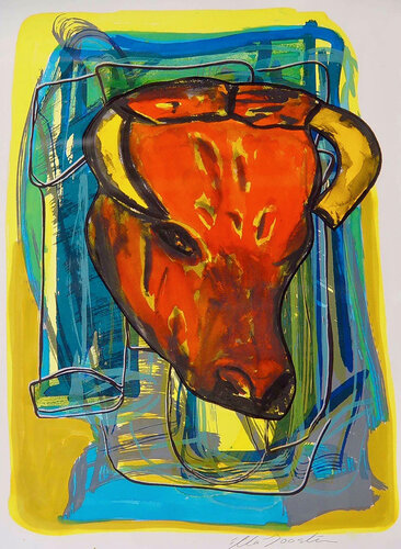Cow Four by Ella Joosten, Work on Paper for Sale on Singulart